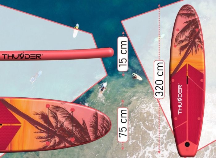 12894250_9_f Надувна SUP дошка THUNDER COAST ISLE 320 - Зображення 3