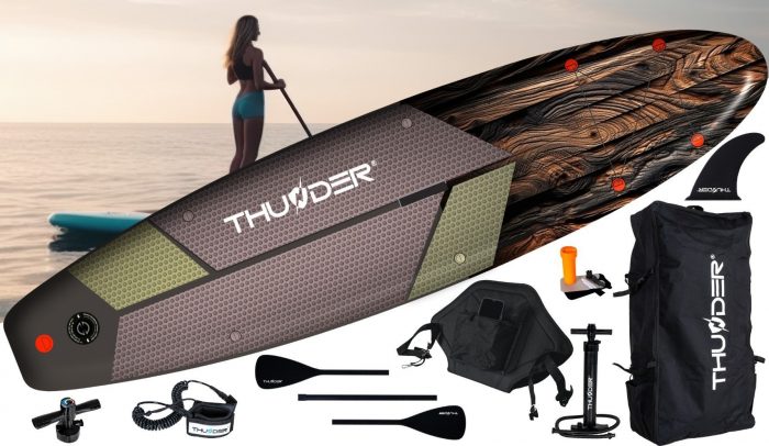 12894252_12_f SUP дошка THUNDER WOOD 320 см. - Зображення 2
