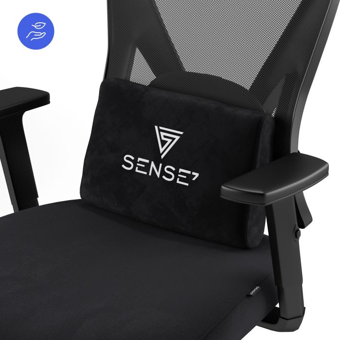 Поворотний стілець Sense7 Tone чорний Елегантний дизайн та максимальний комфорт для вашого інтер'єру - Зображення 8