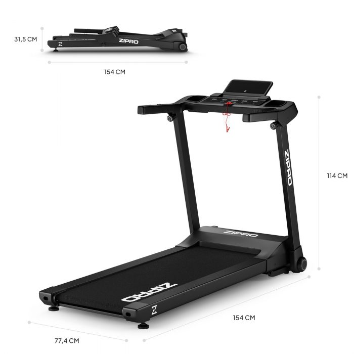 Бігова доріжка Zipro Ramble Ідеальний вибір для комфортних тренувань вдома - Зображення 4