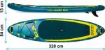 Дошка для SUP Aquasurf 320 x 84 x 15 см Neo-Sport 170203 надійність, стиль і контроль на воді - Зображення 5