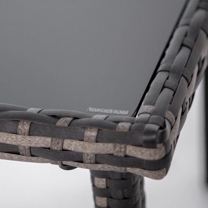 Набір садових меблів Velaco LUIZA-GR сірий ротанг- елегантність та комфорт на вашій терасі - Зображення 5