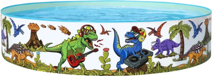 442904428 Басейн каркасний Bestway DINO 55022-літо повне пригод. - Зображення 2