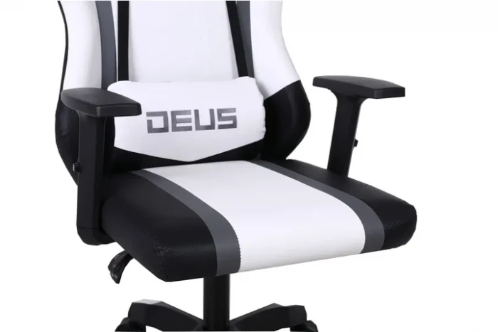 535304732 Геймерське крісло Deus Storm White - Зображення 6