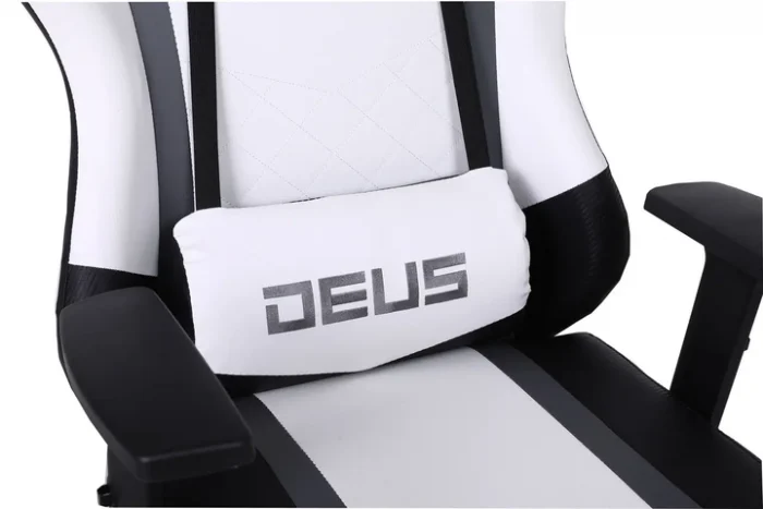 535304740 Геймерське крісло Deus Storm White - Зображення 7