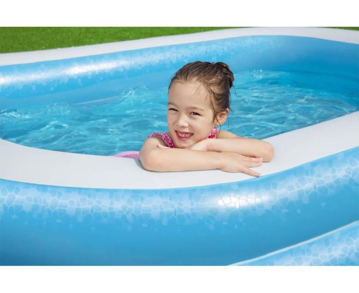Великий надувний басейн 262x175x51 - BESTWAY 54006 - Зображення 2