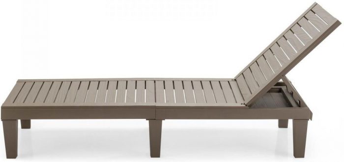 566ecea8-72f4-401a-8cba-6e43dc6beed0_i-costway-lezak-ogrodowy-z-regulowanym-oparciem-op70808cf Шезлонг пластиковий бежево-коричневий Costway OP70808CF ,комфорт та стиль для вашого саду - Зображення 4