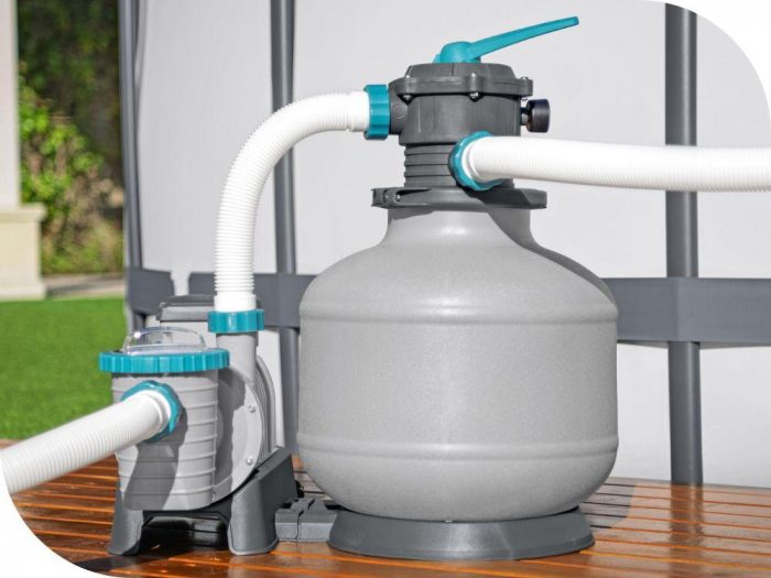 Пісочний Фільтр Насос Bestway 58486 11355 л/год професійна чистота для вашого басейну - Зображення 3