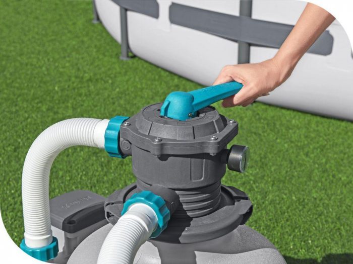 Пісочний Фільтр Насос Bestway 58486 11355 л/год професійна чистота для вашого басейну - Зображення 5