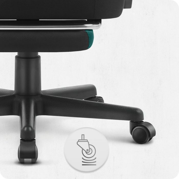 Геймерське крісло Cabro C504 чорно-зелений стиль, комфорт та енергія для перемог - Зображення 7