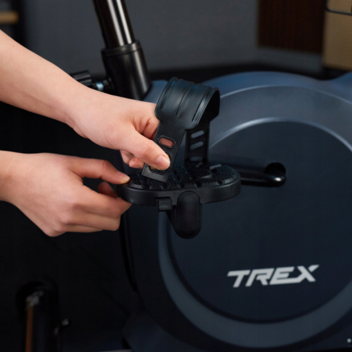 6611601936_w640_h640_ruchnij-nasos-visokogo Магнітний велотренажер Trex Sport RIZE TX-350MB Темно-синій - Зображення 6