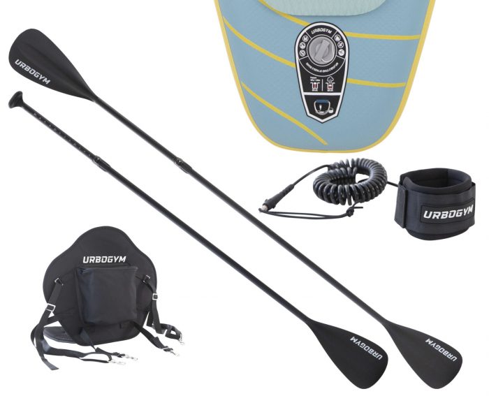SUP дошка Urbogym Gale 320см стабільність і комфорт для водного відпочинку - Зображення 7