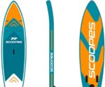 SUP дошка Scoopes Velo 350 надувна дошка з сидінням та веслом насосом - Зображення 2