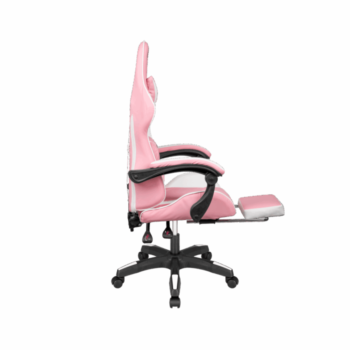 Ігрове Геймерське Крісло Kruger&Matz GX-150 біло-рожевий KM0790-P - Зображення 5