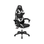 Ігрове Геймерське Крісло Kruger&Matz GX-150 чорно-біле KM0790-BW - Зображення 3