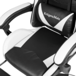 Ігрове Геймерське Крісло Kruger&Matz GX-150 чорно-біле KM0790-BW - Зображення 7