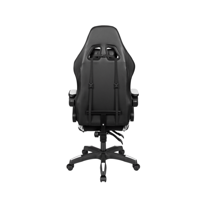 Ігрове Геймерське Крісло Kruger&Matz GX-150 чорно-біле KM0790-BW - Зображення 2