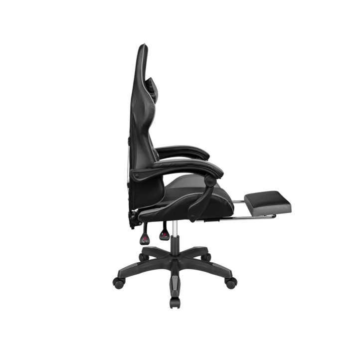 Ігрове Геймерське Крісло Kruger&Matz GX-150 чорно-сірий KM0790-G - Зображення 4