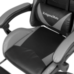 Ігрове Геймерське Крісло Kruger&Matz GX-150 чорно-сірий KM0790-G - Зображення 2