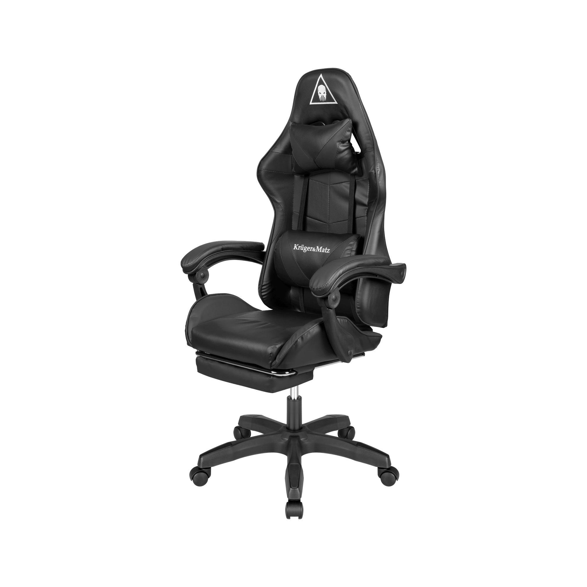 fotel-gamingowy-kruger-matz-gx-150-czarny-bd177e3c8da2495286d73a187f9aeb01-a79cf5dd Ігрове Геймерське Крісло Kruger&Matz GX-150 чорний KM0790-B - Зображення 1