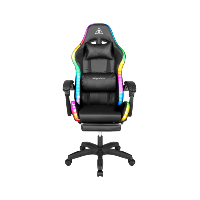 Ігрове Геймерське Крісло&Kruger Matz GX-150 Black LED KM0790-BLED - Зображення 8