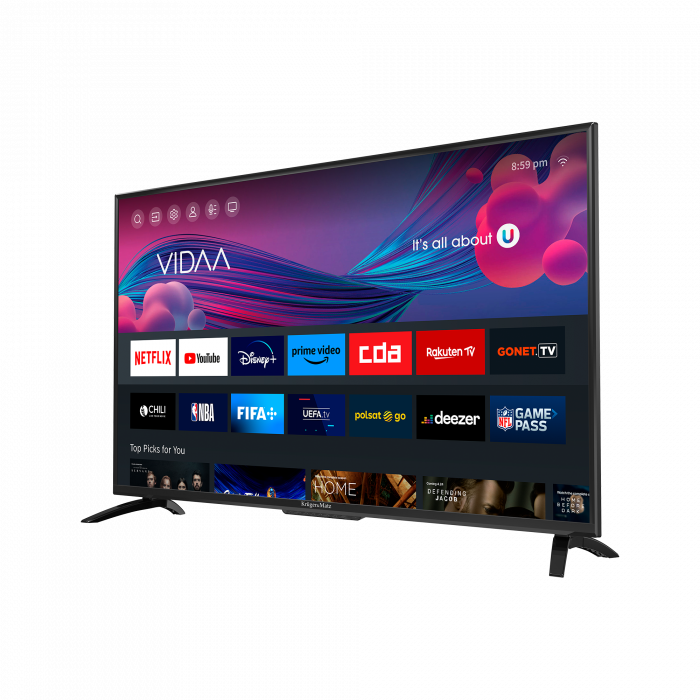 Smart Tелевізор 40" Kruger&Matz KM0240FHD-V - Зображення 2