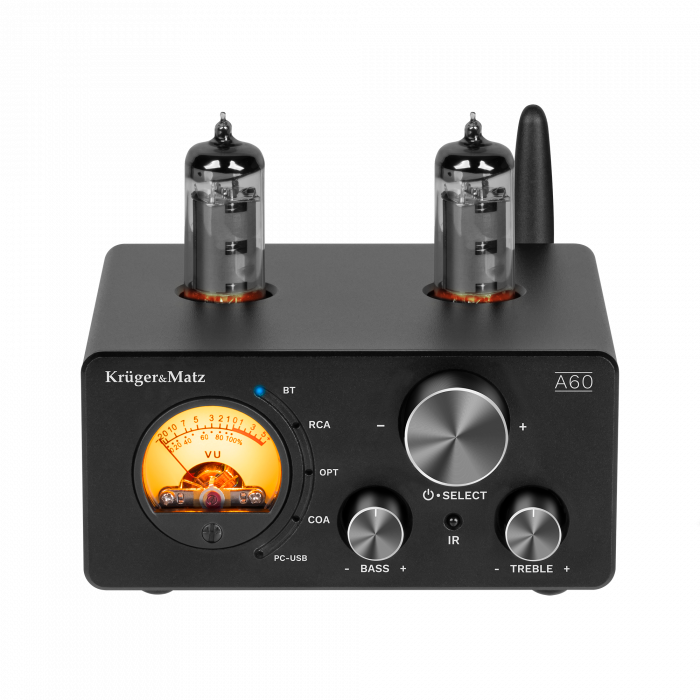 Ламповий стерео підсилювач Kruger&Matz модель A60 - Зображення 3
