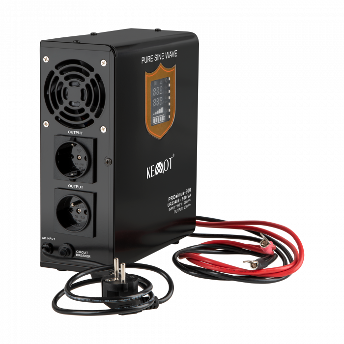 Джерело безперебійного живлення Kemot PROsinus-500W URZ3408 - Зображення 2