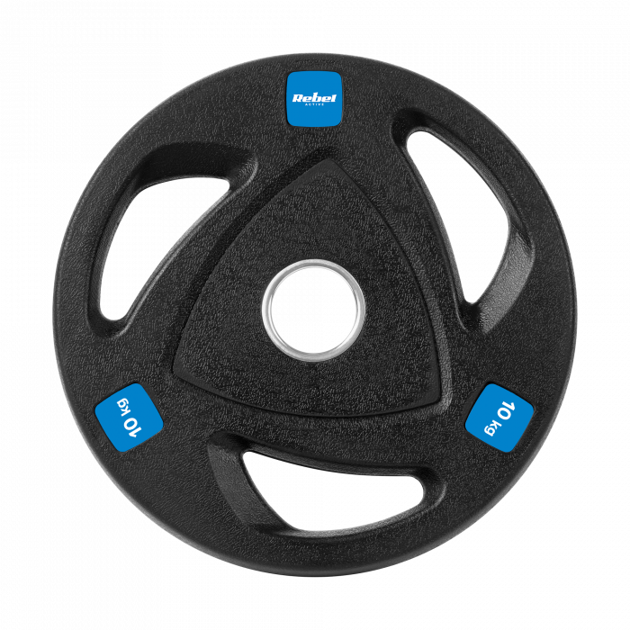 Олімпійські гирі 2 х 10 кг Rebel Active RBA-2110 - Зображення 3