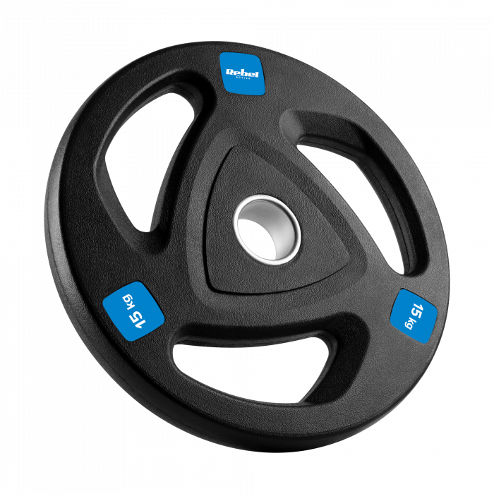 Олімпійські гирі 2 х 15 кг Rebel Active RBA-2111 - Зображення 2