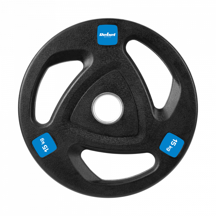 Олімпійські гирі 2 х 15 кг Rebel Active RBA-2111 - Зображення 3