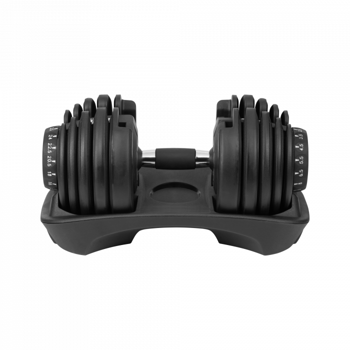 Регульована чавунна гантель 24 кг Rebel Active RBA-2303 - Зображення 2