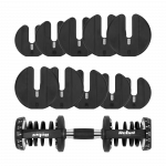 Регульована чавунна гантель 24 кг Rebel Active RBA-2303 - Зображення 5