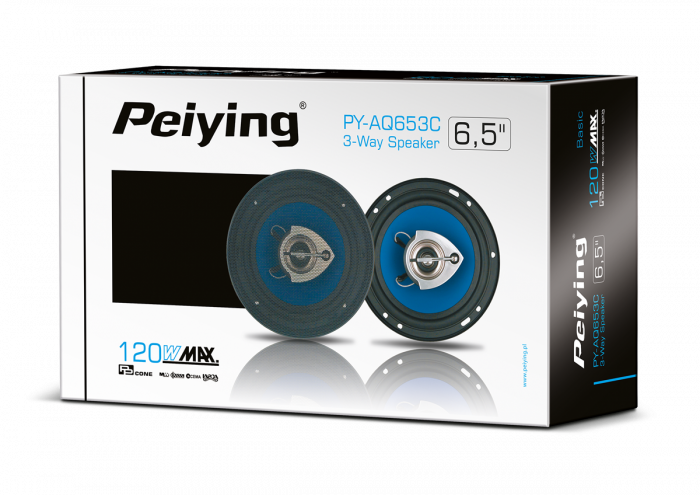 photo_13406 Автомобільні колонки Peiying 6.5" - Зображення 10