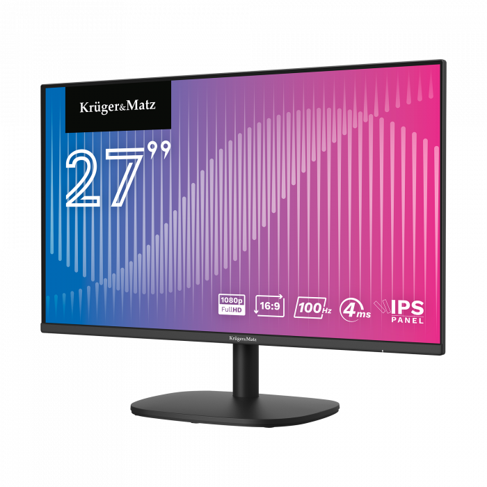 photo_13985 Монітор Kruger&Matz 27" Full HD IPS із динаміками - Зображення 2