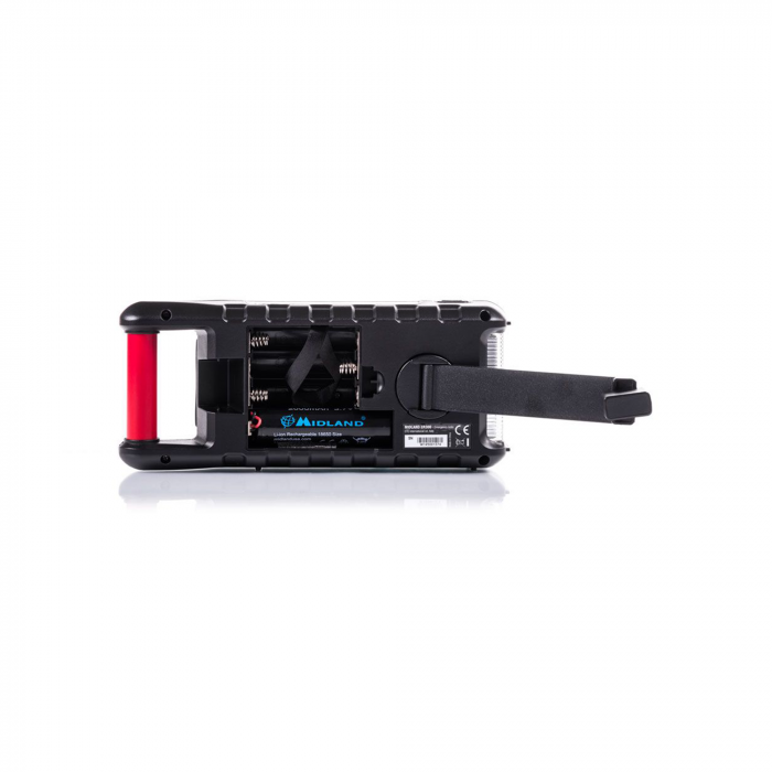 Радіобудильник Midland ER300 із сонячною батареєю динамо 2600 мАг - Зображення 6