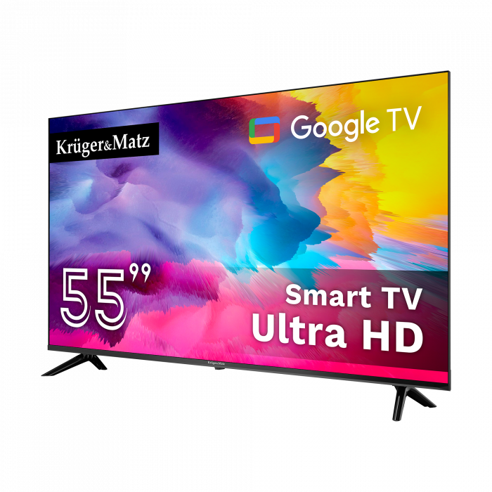 Smart TV 55" Kruger&Matz Google TV - Зображення 2