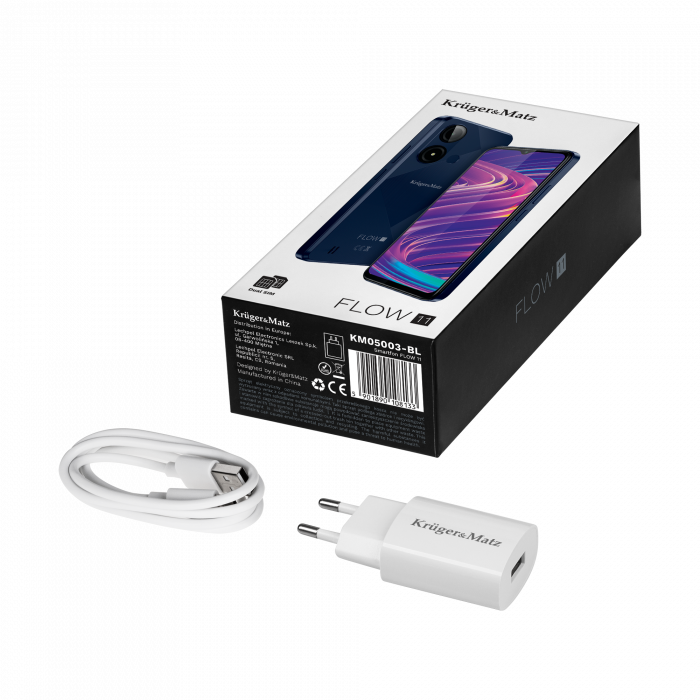 photo_15310 Смартфон Kruger&Matz FLOW 11, темно-синій - Зображення 11