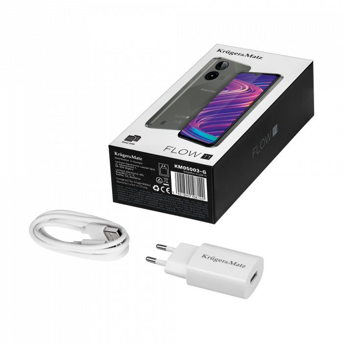 photo_15321 Смартфон Kruger&Matz FLOW 11 сірий - Зображення 11