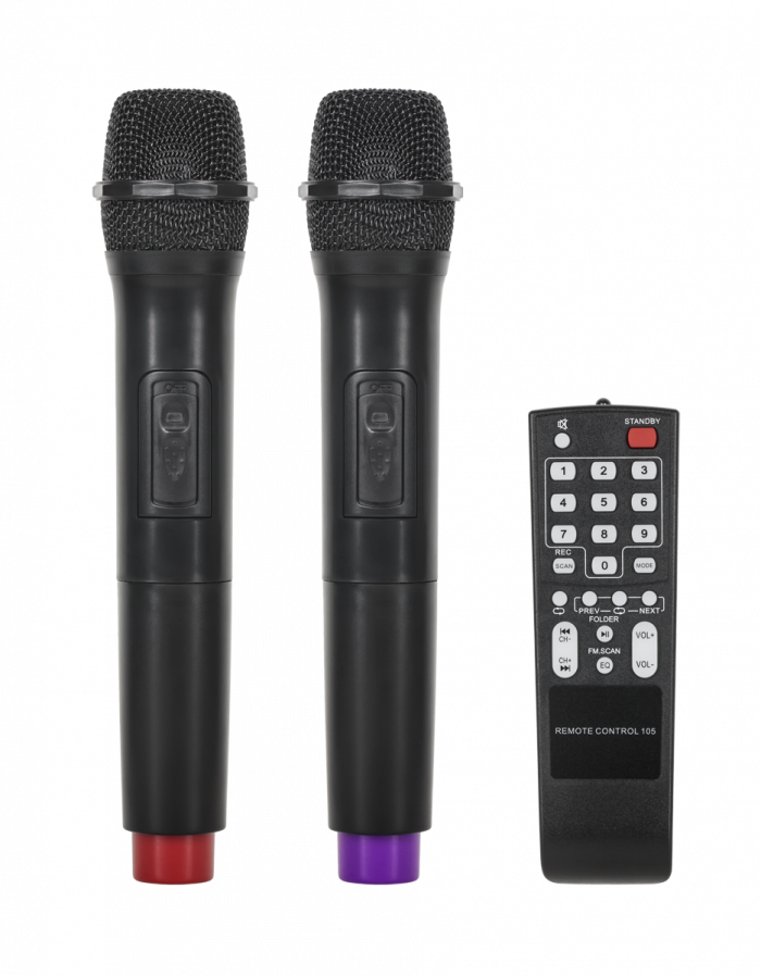 photo_15492 Колонка з бездротовими мікрофонами Azusa MIK0135EU - Зображення 4