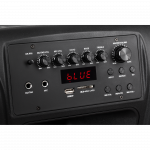 Портативна аудіосистема Azusa MIK0134EU з двома мікрофонами - Зображення 3