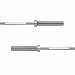 Пряма олімпійська штанга на підшипниках 150 см 12,5 кг Rebel Active RBA-2214 - Зображення 3