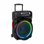 Портативна аудіосистема динамік з 2 мікрофонами Krüger&Matz 60 Вт - Зображення 2