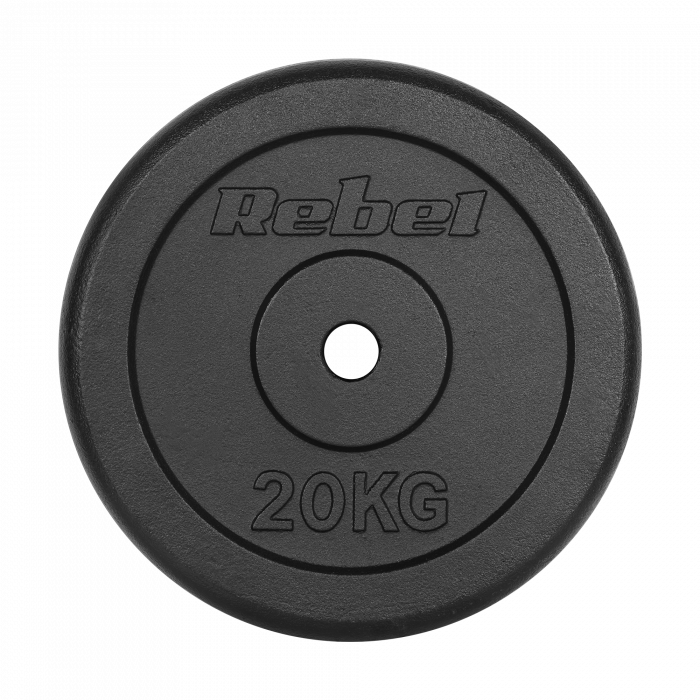 Навантаження чавун 20 кг Rebel Active RBA-2131 - Зображення 2