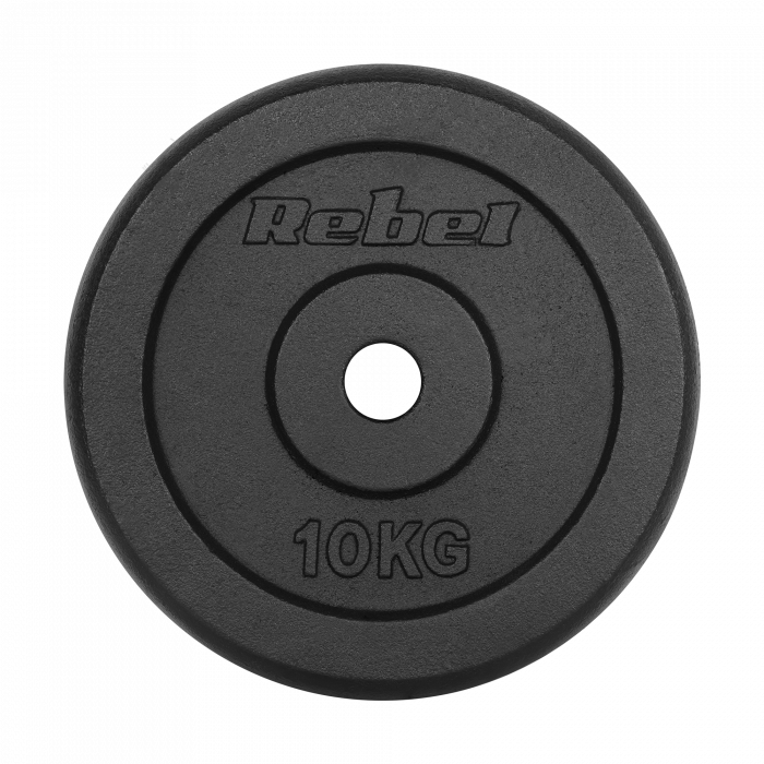 Набір чавунних гир 2х10 кг Rebel Active RBA-2129 - Зображення 3