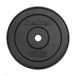 Набір чавунних гир 2х15 кг Rebel Active RBA-2130 - Зображення 3