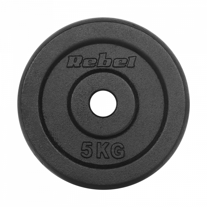 Набір чавунних гир 4х5 кг Rebel Active RBA-2128 - Зображення 3