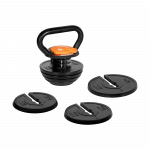 Гиря чавунна регульована 18 кг Rebel Active RBA-2324-18 - Зображення 3