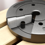 Набір бітумних гир 2х15 кг  Rebel Active RBA-2141 - Зображення 5