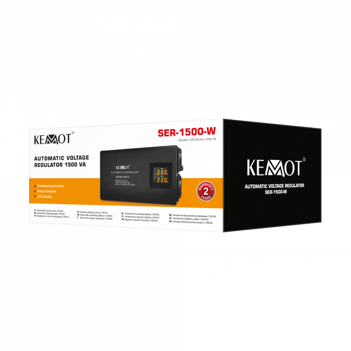 Автоматичний стабілізатор напруги KEMOT SER-1500-W - Зображення 4